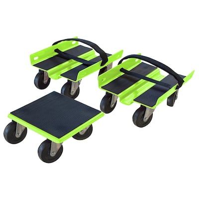 Black Bull 1500 lbs Steel Snowmobile Dolly Set