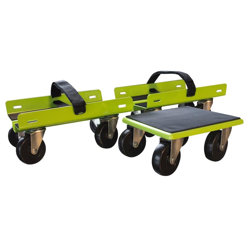 Black Bull 1500 lbs Steel Snowmobile Dolly Set