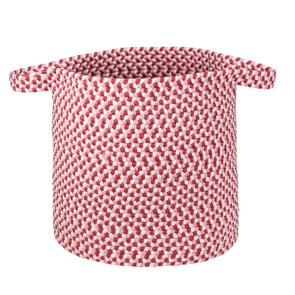 Kool Kids Braided Laundry Basket - Fruit Punch 16"x16"x20"
