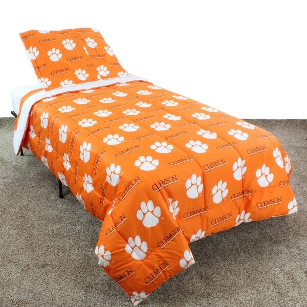 Shop Clemson Tigers Comforter Set Free Shipping Today