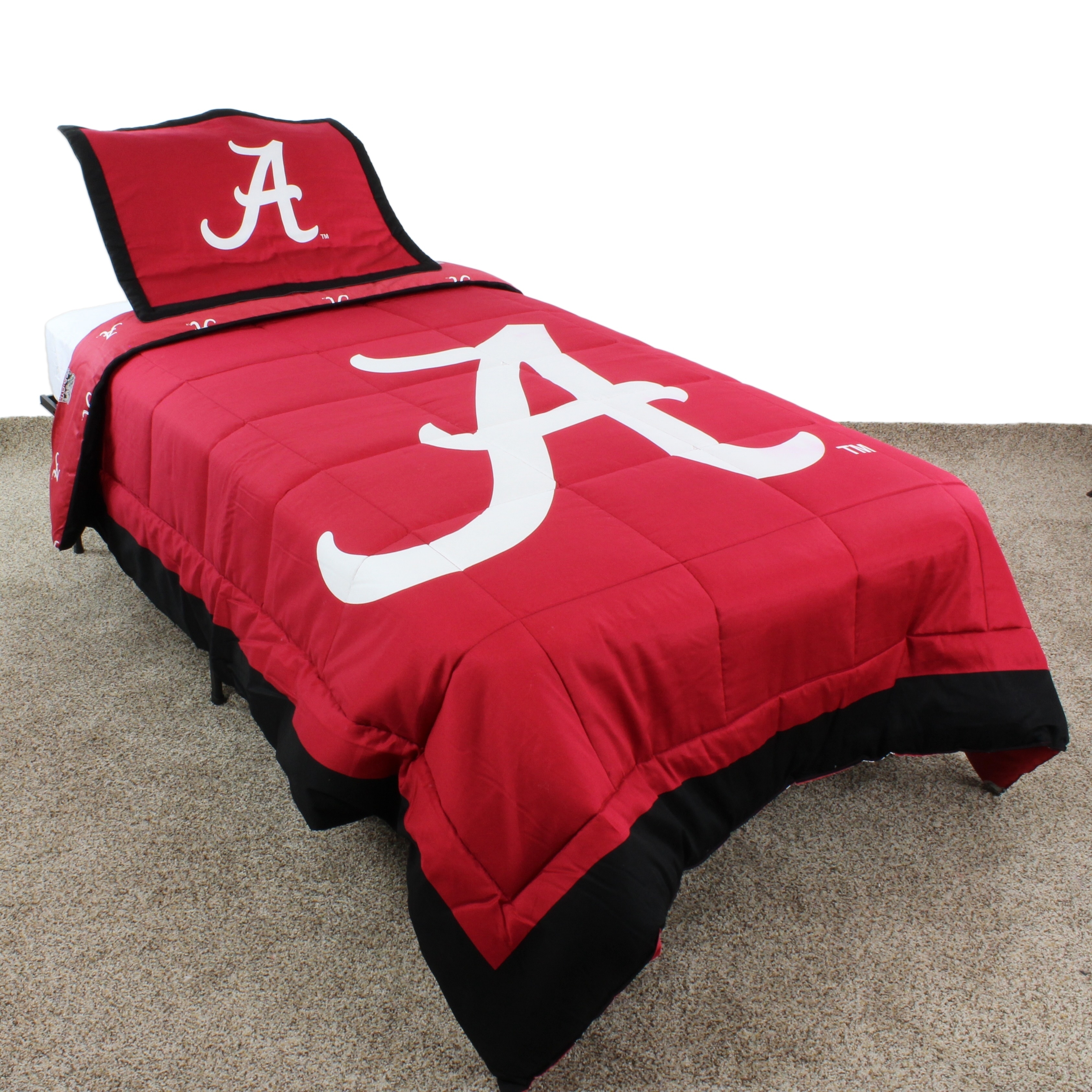 Shop Alabama Crimson Tide Comforter Set Free Shipping Today