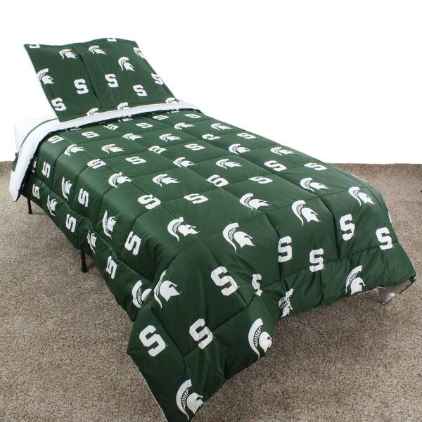 Shop Michigan State Spartans Comforter Set Free Shipping Today