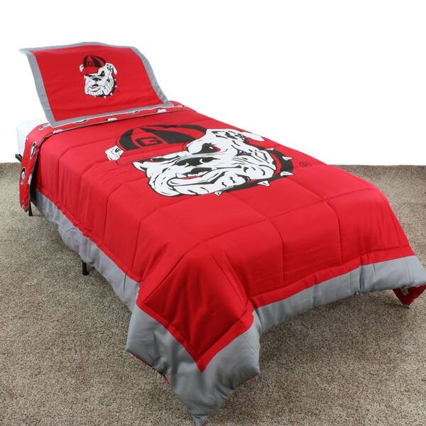 Shop Georgia Bulldogs Comforter Set Free Shipping Today