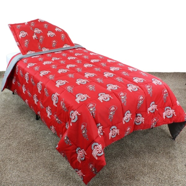 Shop Ohio State Buckeyes Comforter Set Overstock 24122421