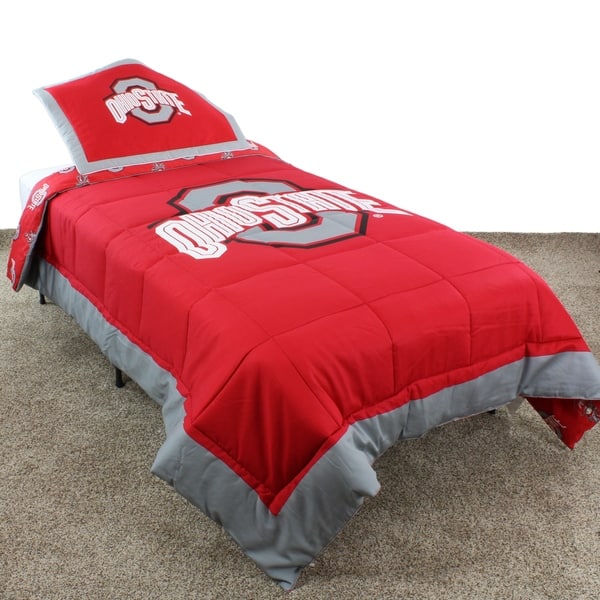 Shop Ohio State Buckeyes Comforter Set Overstock 24122421