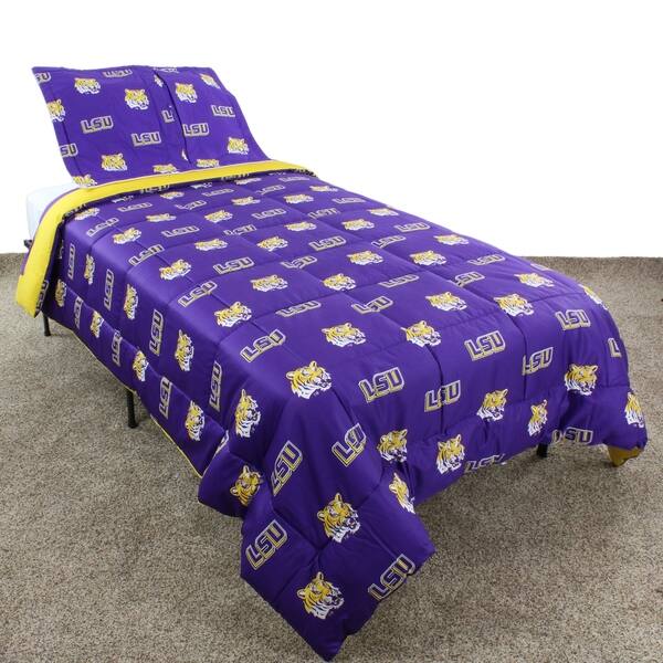 Shop Lsu Tigers Comforter Set Free Shipping Today Overstock