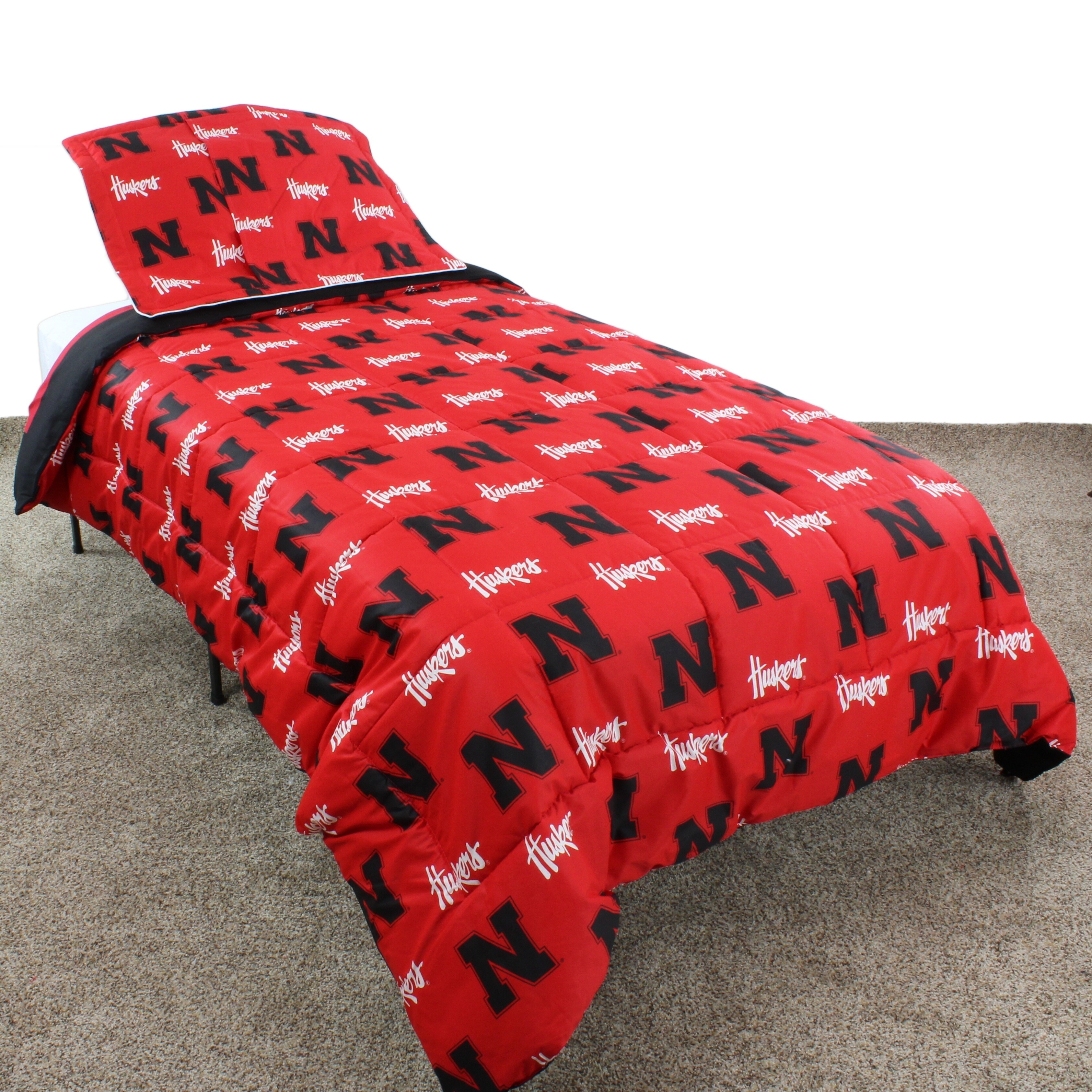 Shop Nebraska Cornhuskers Comforter Set Free Shipping Today