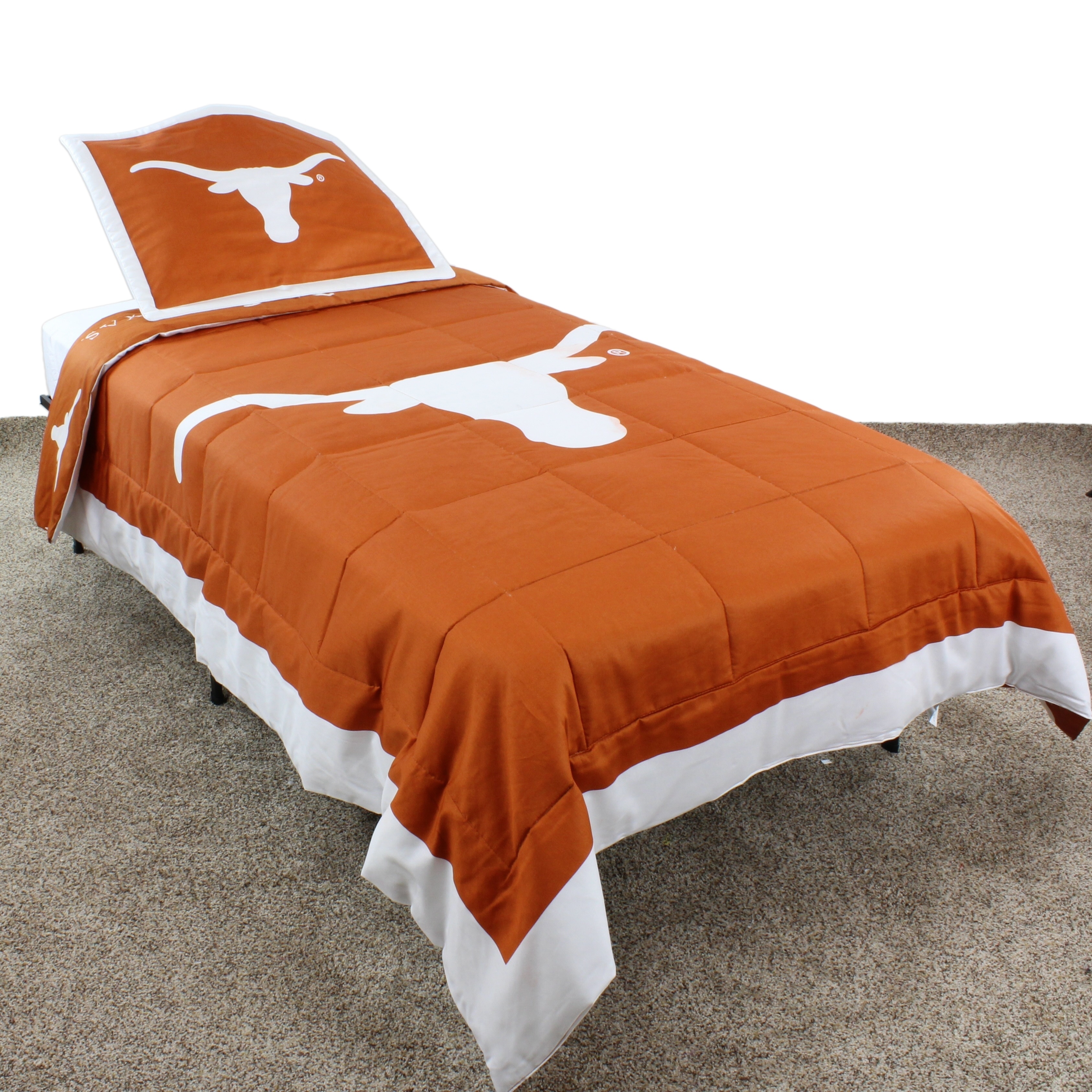 Shop Texas Longhorns Comforter Set Free Shipping Today