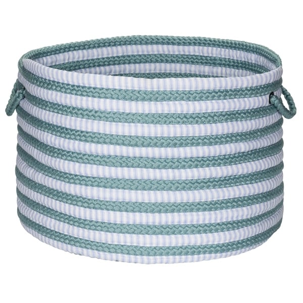 slide 2 of 2, Cuddle Nursery Basket - Blue 12"x12"x8" - Blue