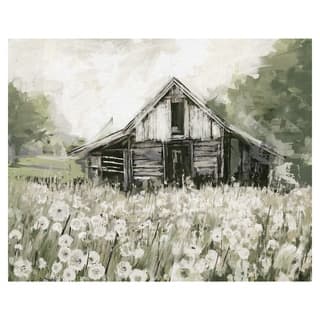 Masterpiece Art Gallery Dandelion Barn By Studio Arts Canvas Art Print