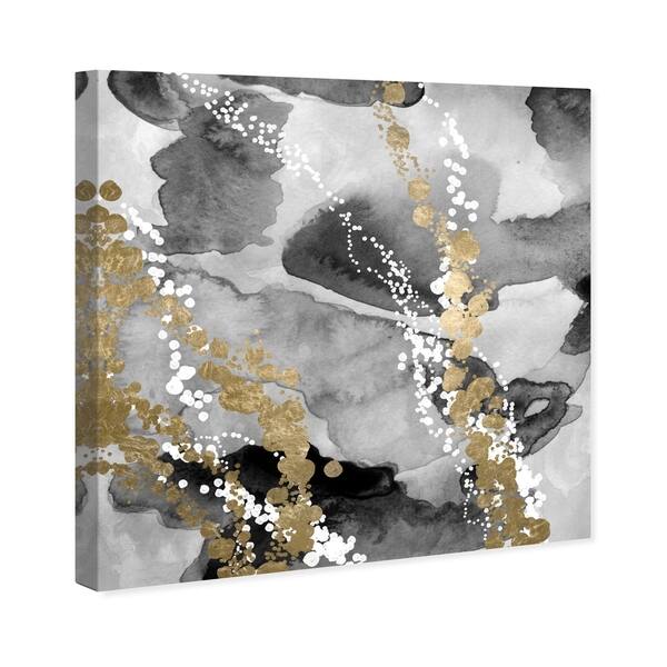 Oliver Gal Even More Love Silver Gold Abstract Wall Art Canvas Print Black White On Sale Overstock 24123206