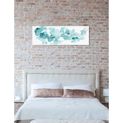 Oliver Gal 'Beautiful Aqua Sky' Abstract Wall Art Canvas Print - Blue, White