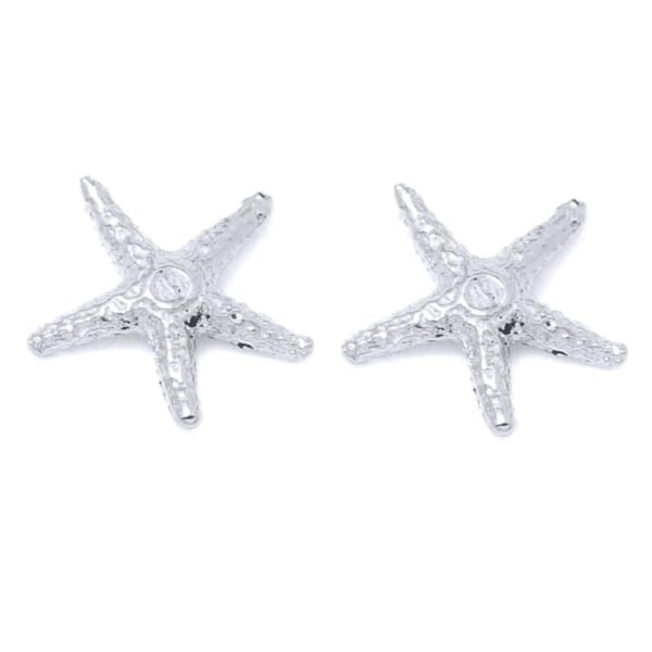 14k White Gold Starfish Stud Earrings Free Shipping Today 14k White Gold Starfish Stud Earrings Free Shipping Today 24123937