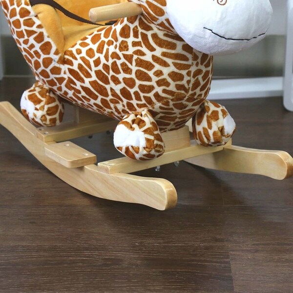 baby rocking giraffe