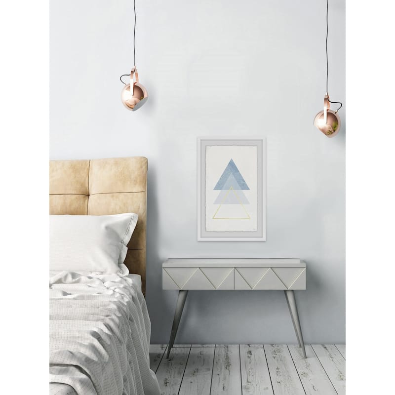 Elemental Ascension II' Framed Painting Print - Multi-Color