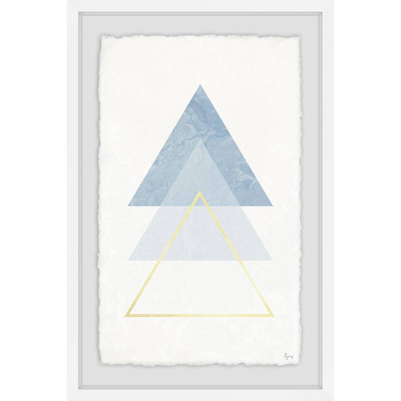 Elemental Ascension II' Framed Painting Print - Multi-Color