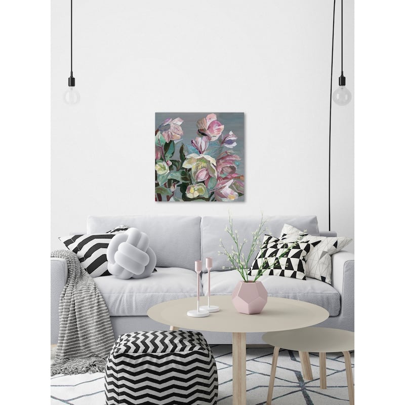 Butterfly Bloom' Painting Print on Wrapped Canvas - Multi-Color