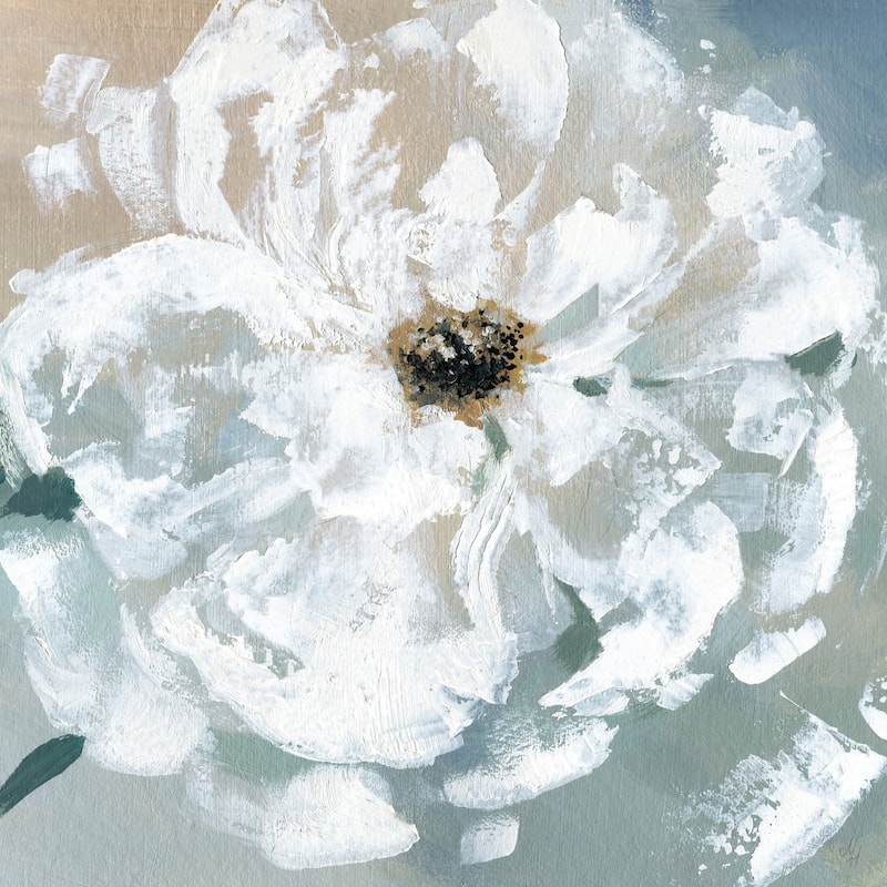 Translucent Bloom' Painting Print on Wrapped Canvas - Multi-Color