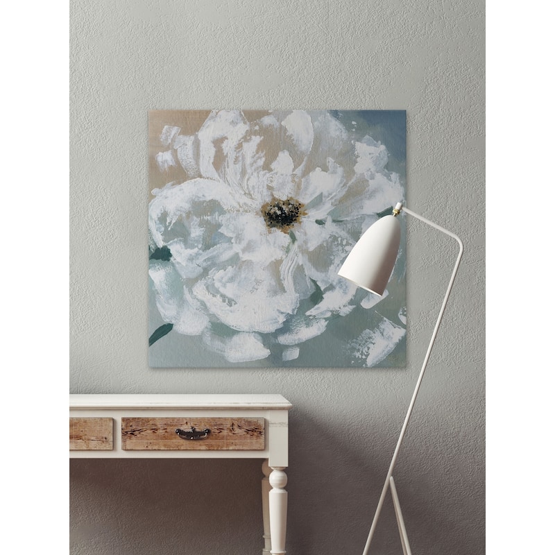 Translucent Bloom' Painting Print on Wrapped Canvas - Multi-Color
