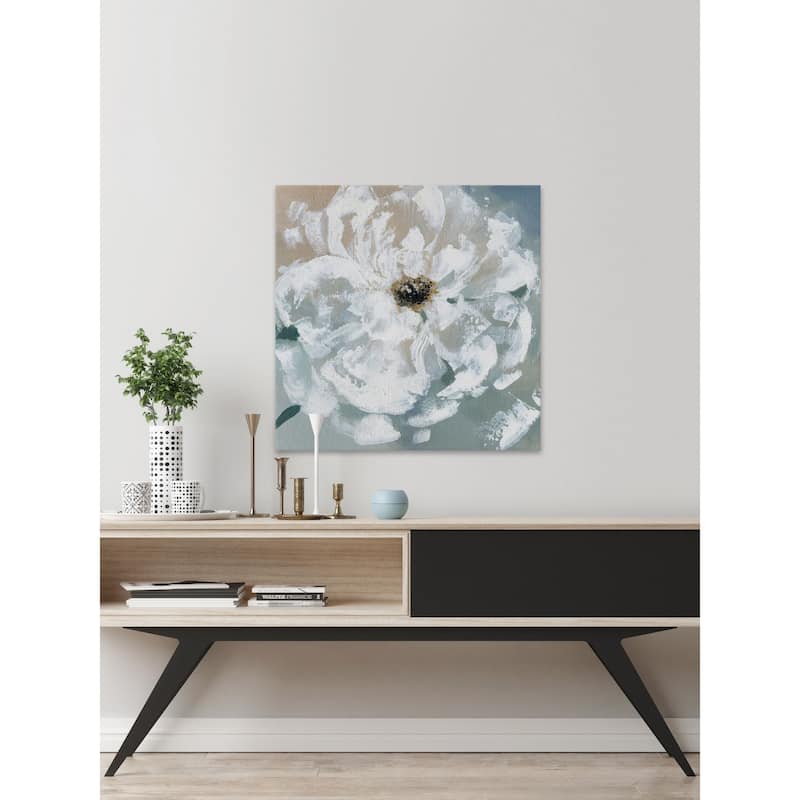 Translucent Bloom' Painting Print on Wrapped Canvas - Multi-Color