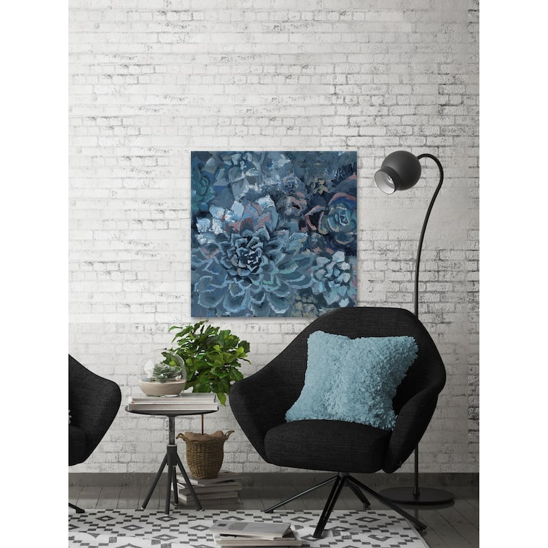 Succulent Garden' Painting Print on Wrapped Canvas - Multi-Color
