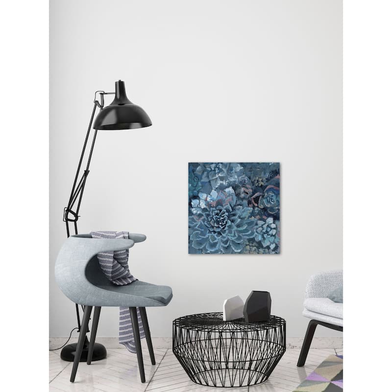 Succulent Garden' Painting Print on Wrapped Canvas - Multi-Color