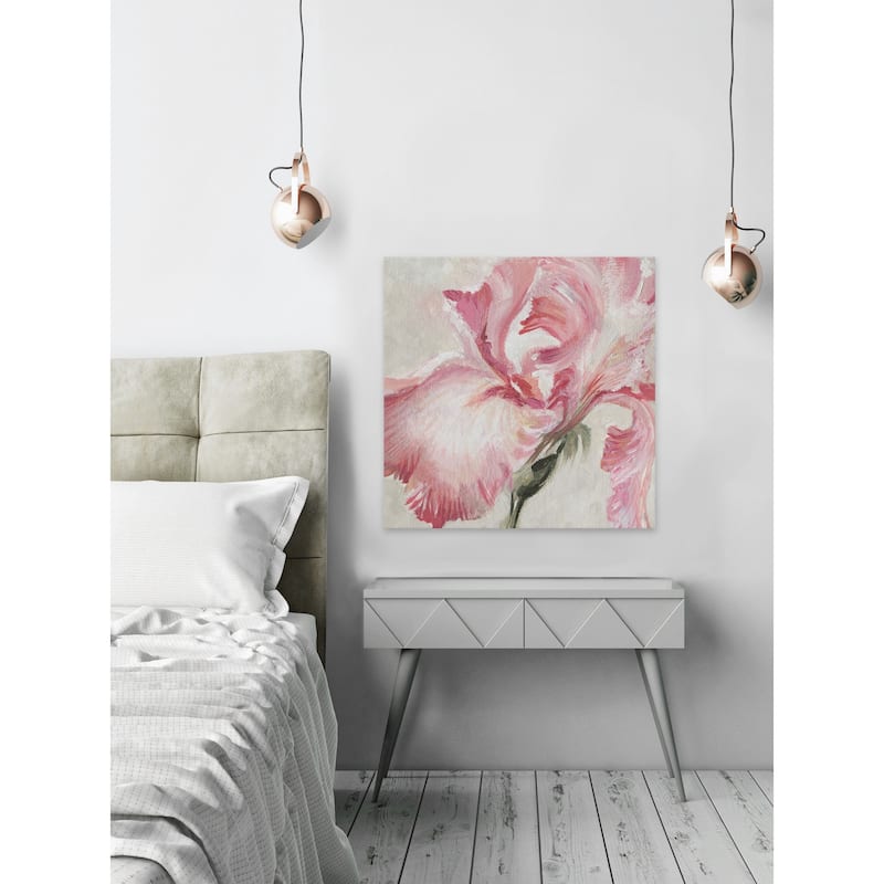 Dancing Bloom Spotlight' Painting Print on Wrapped Canvas - Multi-Color