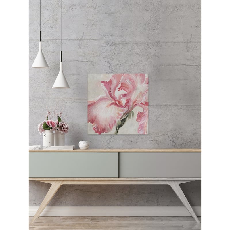 Dancing Bloom Spotlight' Painting Print on Wrapped Canvas - Multi-Color