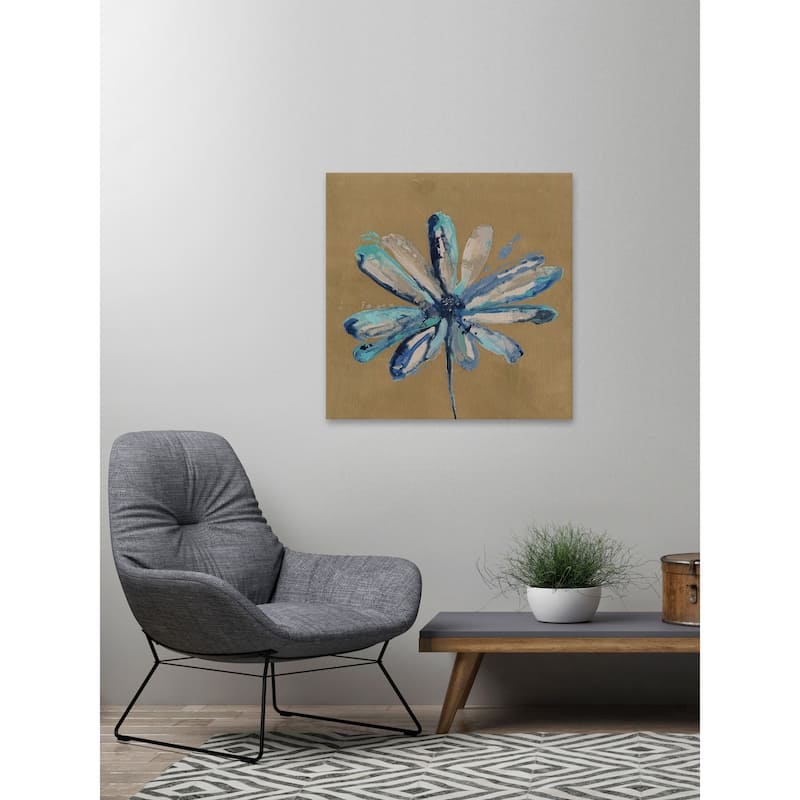 'Wild Daisy III' Painting Print on Wrapped Canvas - Multi-Color