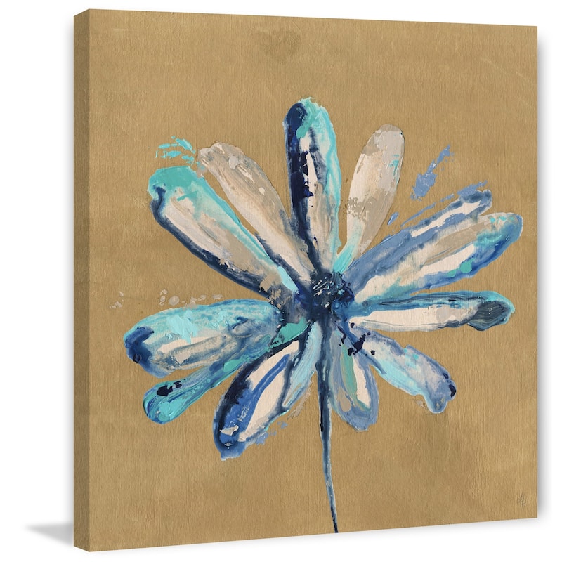 'Wild Daisy III' Painting Print on Wrapped Canvas - Multi-Color