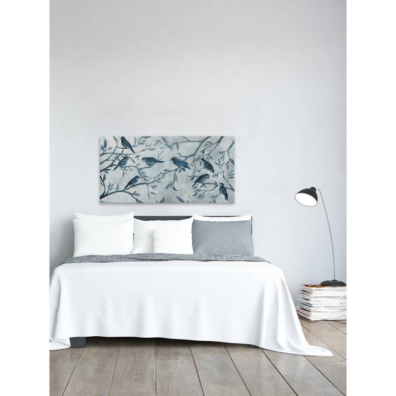 Ethereal Paradise' Painting Print on Wrapped Canvas - Multi-Color
