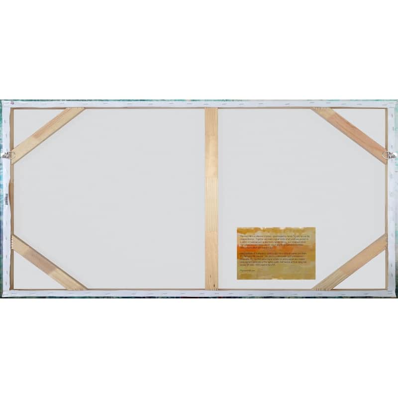 Ethereal Paradise' Painting Print on Wrapped Canvas - Multi-Color
