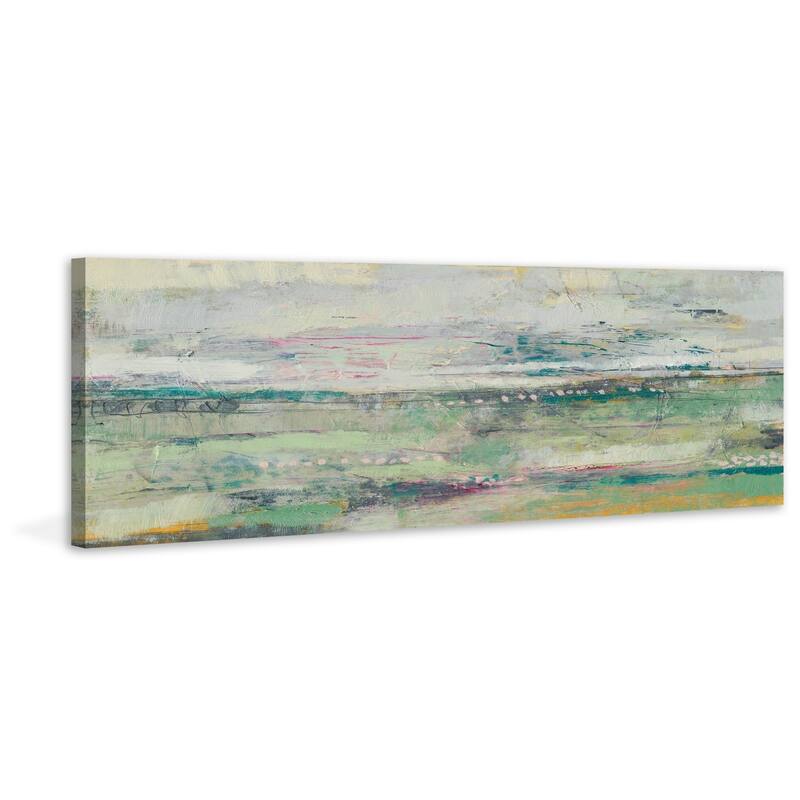 'Soft Scape IV' Painting Print on Wrapped Canvas - Multi-Color