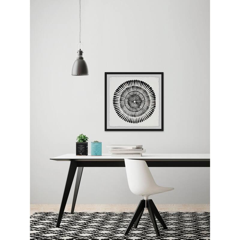 Iris I' Framed Painting Print - Multi-Color