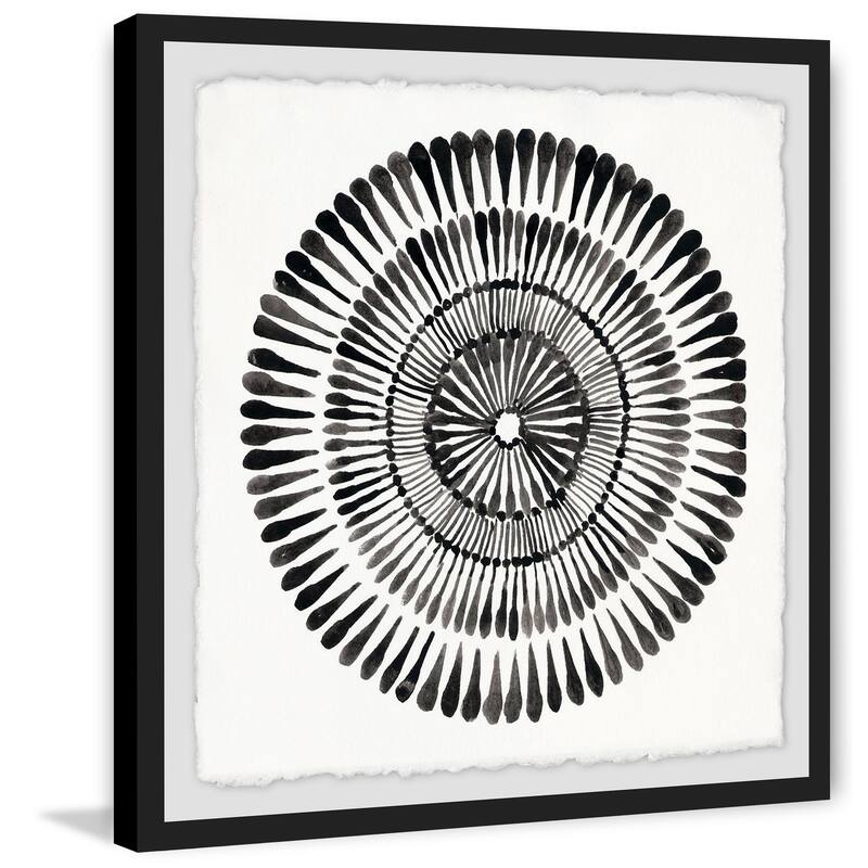 Iris I' Framed Painting Print - Multi-Color