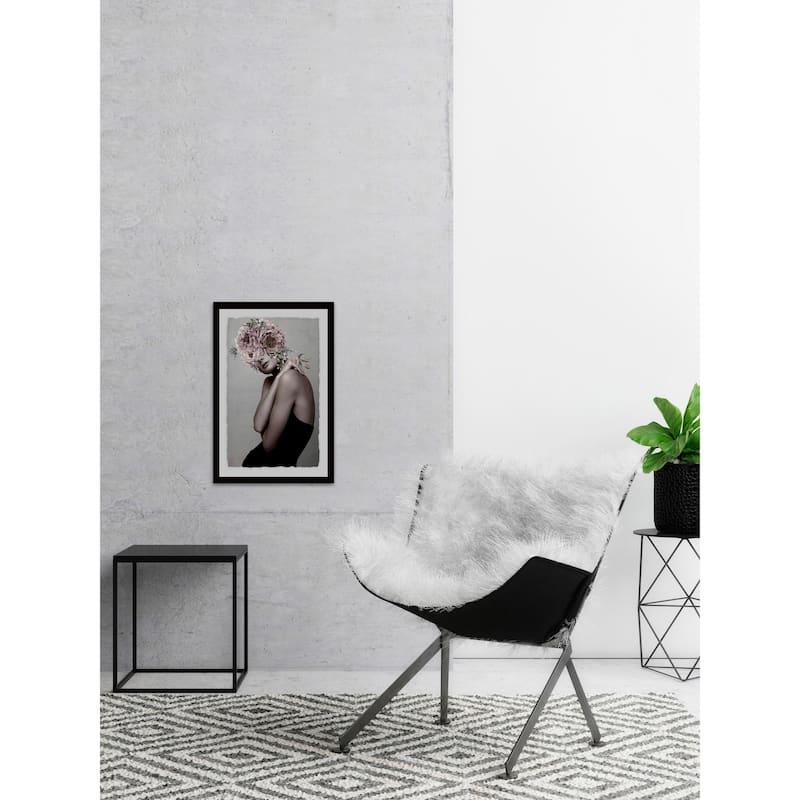 Floral Posh' Framed Painting Print - Multi-Color