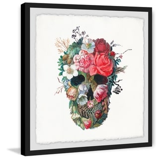 Marmont Hill - Handmade Flower Face Framed Print