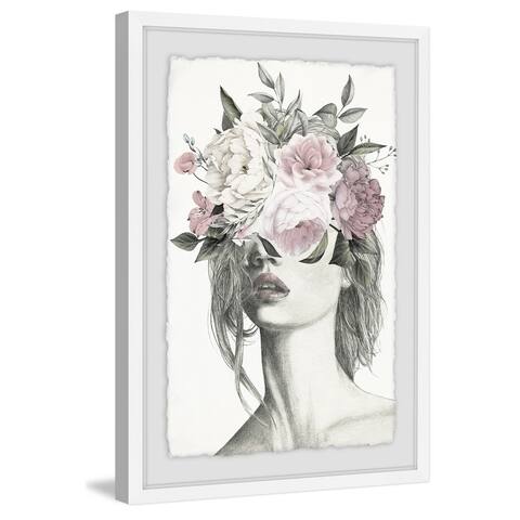 Marmont Hill - Handmade Smokey Flower Crown II Framed Print