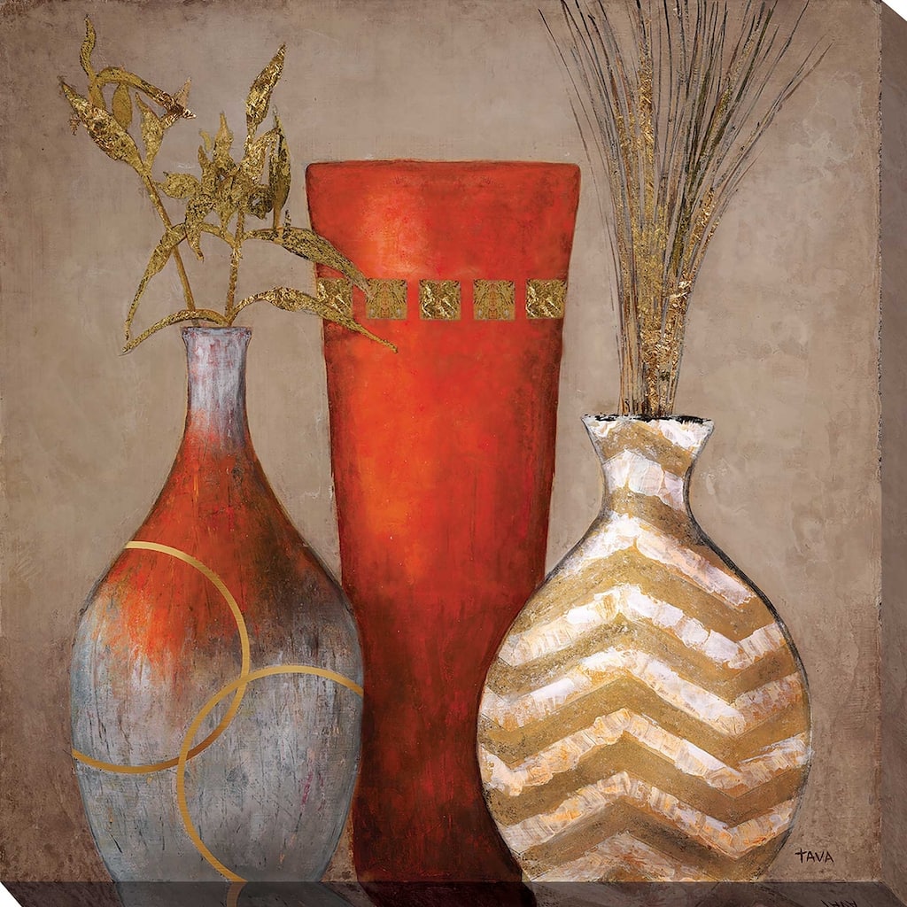 "Mia Casa a Portofino II" by Tava Studios Print on Canvas - Brown