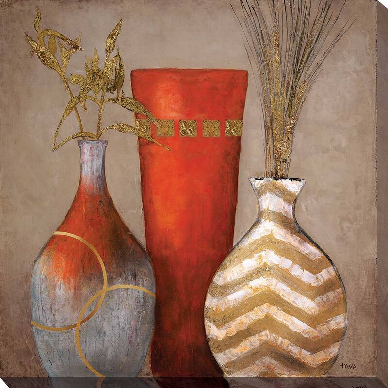 "Mia Casa a Portofino II" by Tava Studios Print on Canvas - Brown