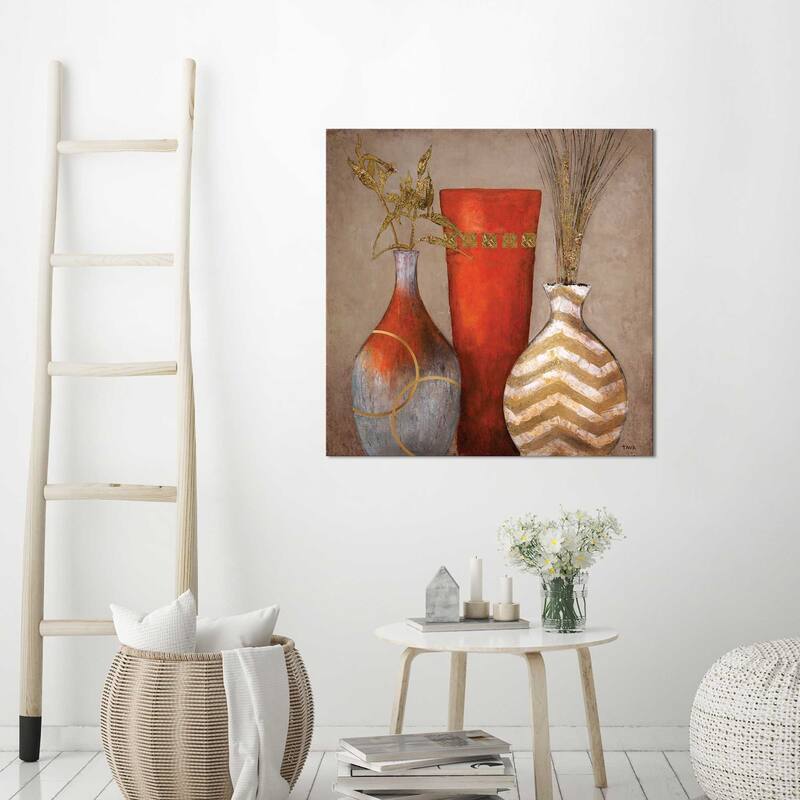 "Mia Casa a Portofino II" by Tava Studios Print on Canvas - Brown