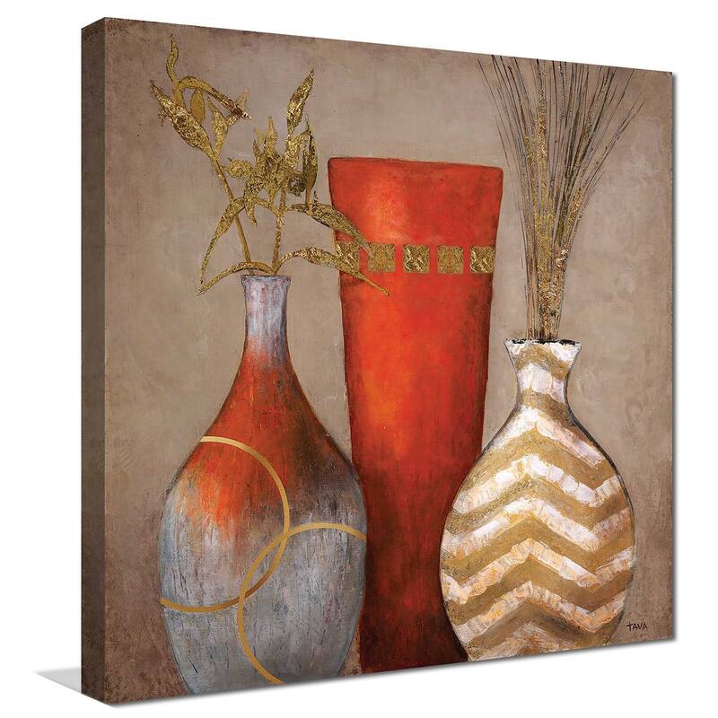 "Mia Casa a Portofino II" by Tava Studios Print on Canvas - Brown