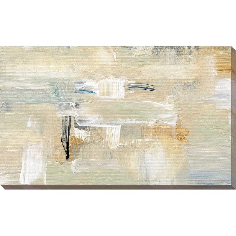 "Mountain Trail II" by Susan Jill Print on Canvas - Yellow