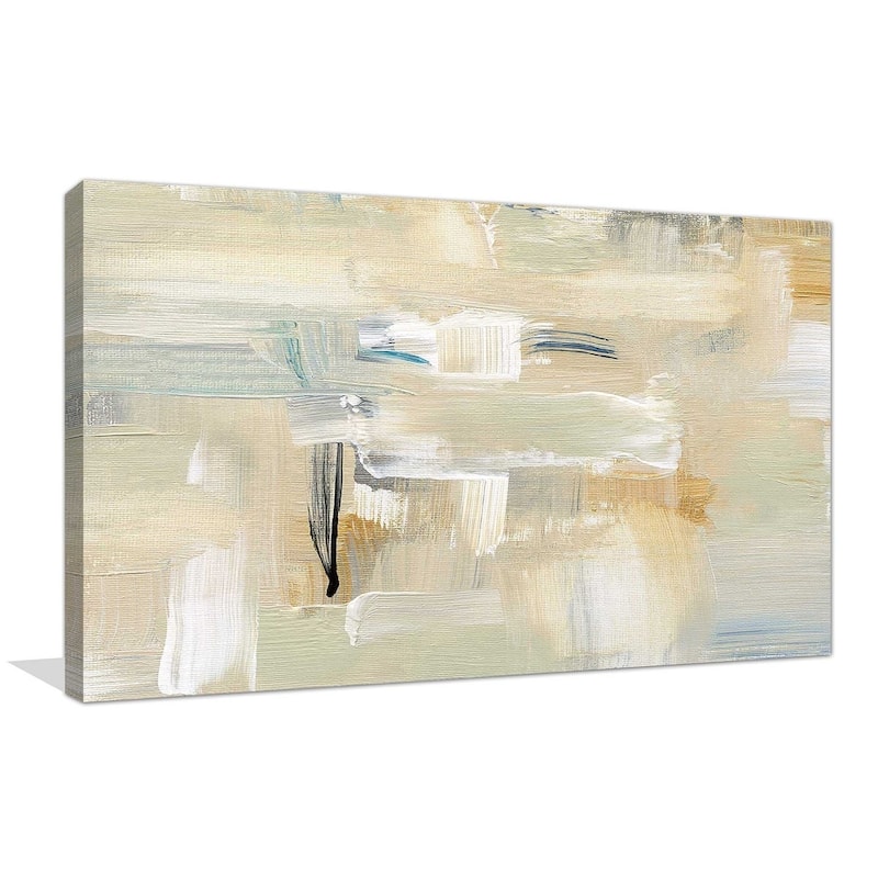"Mountain Trail II" by Susan Jill Print on Canvas - Yellow