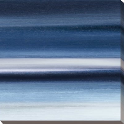 "Indigo II" by Susan Jill Print on Canvas - Blue