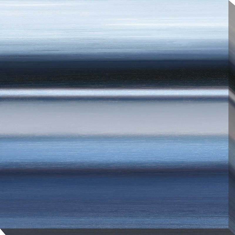 "Indigo I" by Susan Jill Print on Canvas - Blue