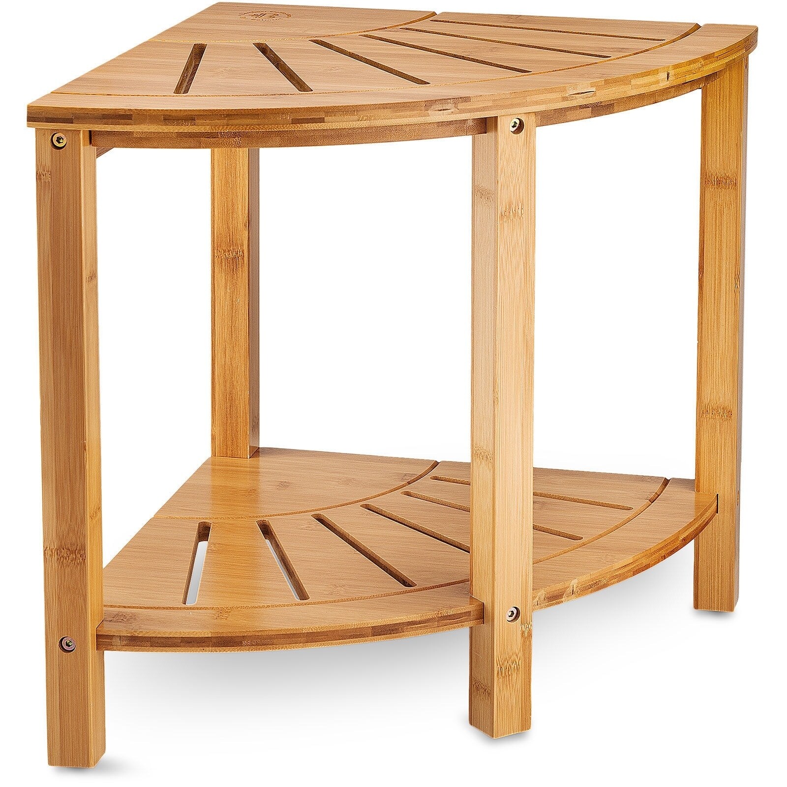 Shop Corner Shower Bench With Shelves For Home Decor For Indoor