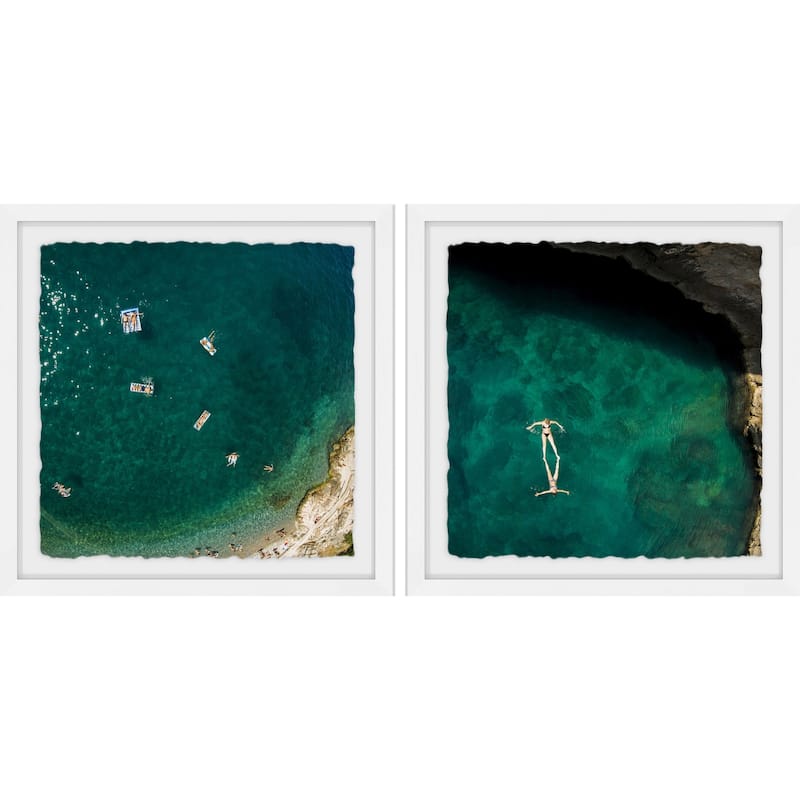 Marmont Hill - Handmade Self-Subsistent III Diptych - Multi-Color