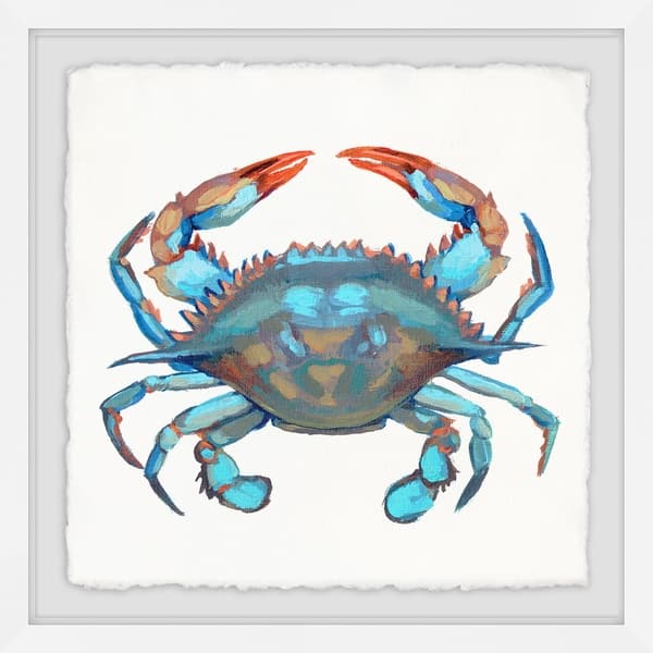 Custom Personalized Beach Decor Doormat Blue Crab Beach Door 