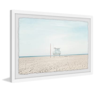 '#14' Framed Painting Print - Multi-Color